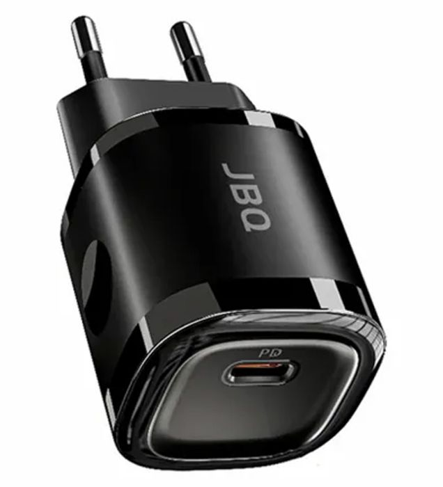 تصویر  شارژر دیواری 20 وات جی بی کیو مدل HC-DP20 به همراه کابل USB-C به USB-C