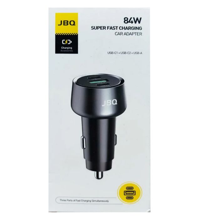 تصویر  شارژر فندکی 84W جی بی کیو مدل CC-430