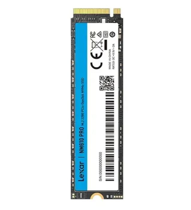 تصویر  هارد اینترنال اس اس دی لکسار مدل NM610 PRO M.2 2280 ظرفیت 1 ترابایت