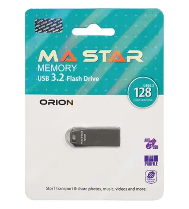 تصویر  فلش مموری ام ای استار مدل Orion ظرفیت 128 گیگابایت