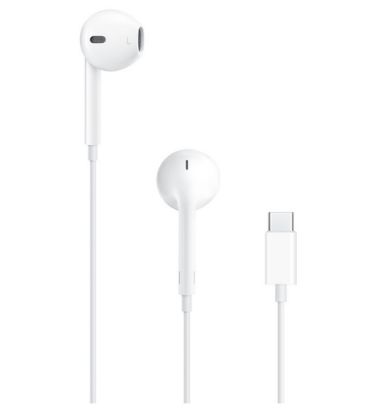تصویر  هندزفری با سیم اپل مدل EarPods USB-C