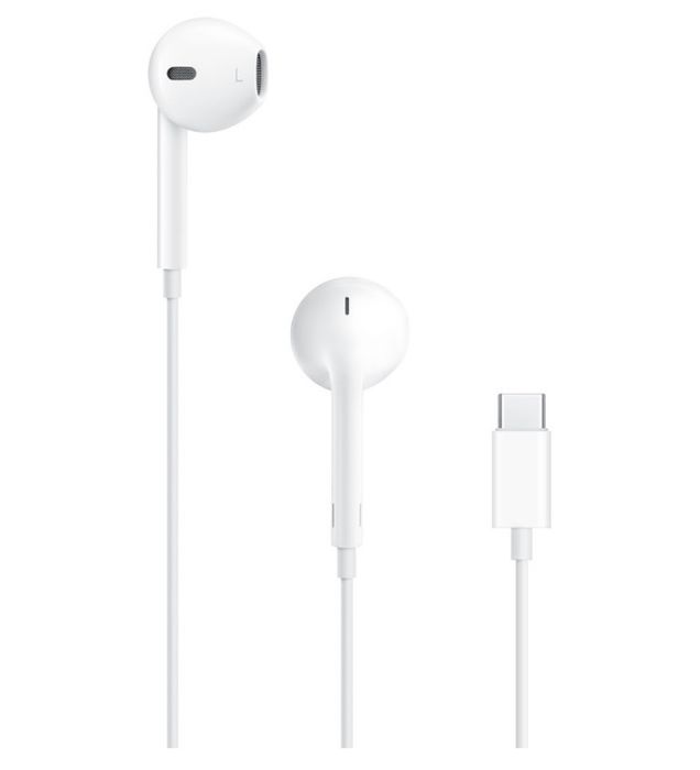 تصویر  هندزفری با سیم اپل مدل EarPods USB-C