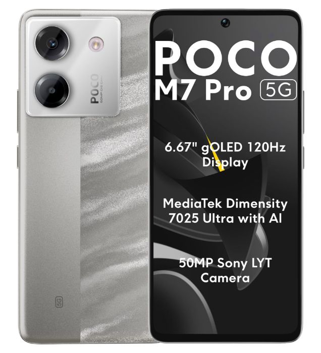 تصویر  گوشی موبایل شیائومی Poco M7 Pro 5G ظرفیت 512 گیگابایت رم 12 گیگابایت