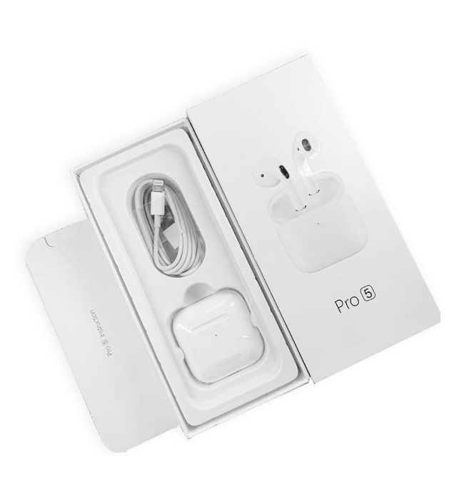 تصویر  هندزفری بلوتوثی مدل Airpods pro 5