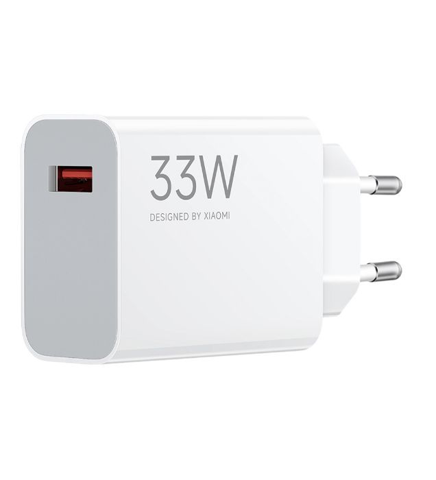 تصویر  شارژر دیواری 33W سرکارتنی فست تک پورت شیائومی مدل MDY-16-EF  به همراه کابل Type-C