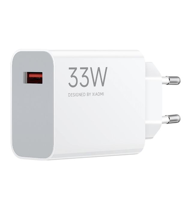 تصویر  شارژر دیواری 33W سرکارتنی فست تک پورت شیائومی مدل MDY-16-EF