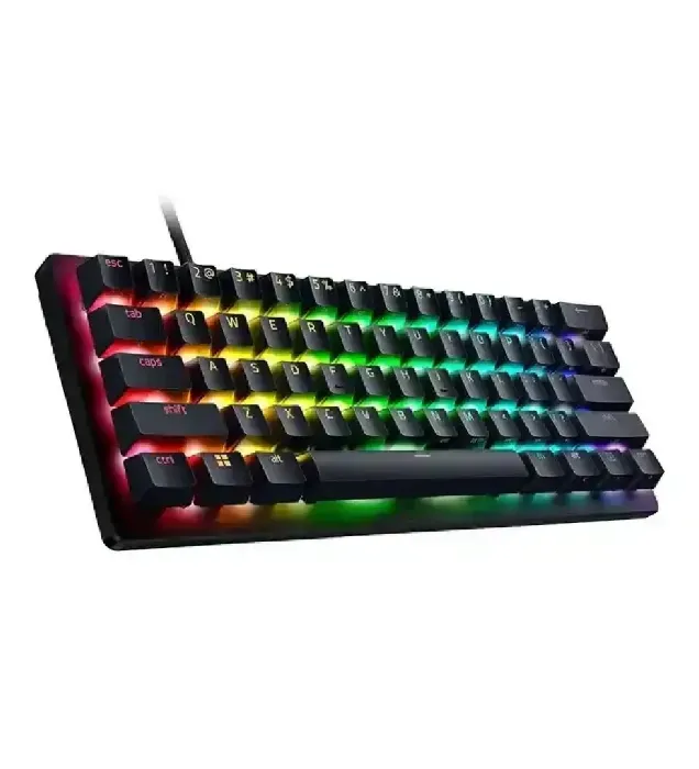 تصویر  کیبورد با سیم ریزر مدل Huntsman V3 Pro Mini