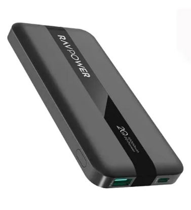 تصویر  پاوربانک راوپاور 20W مدل RP-PB1236 ظرفیت 10000 میلی آمپر ساعت
