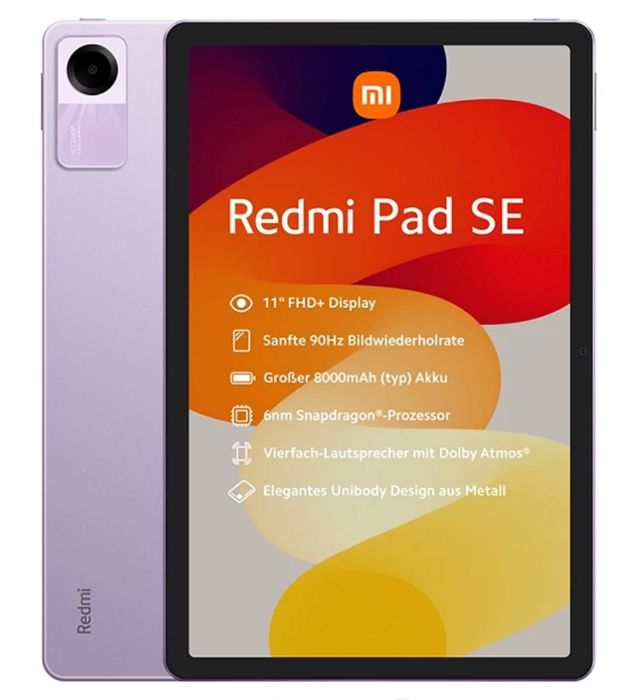 تصویر  تبلت شیائومی مدل ردمی Pad SE 11 Wi-Fi ظرفیت 128 گیگابایت رم 4 گیگابایت