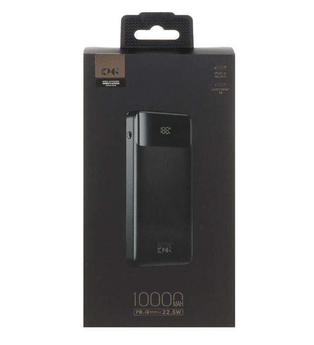 تصویر  پاوربانک 22.5W کی پی جی مدل KPG-108 ظرفیت 10000 میلی آمپر ساعت