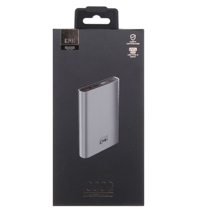 تصویر  پاوربانک 22.5W کی پی جی مدل KPG-112 ظرفیت 10000 میلی آمپر ساعت
