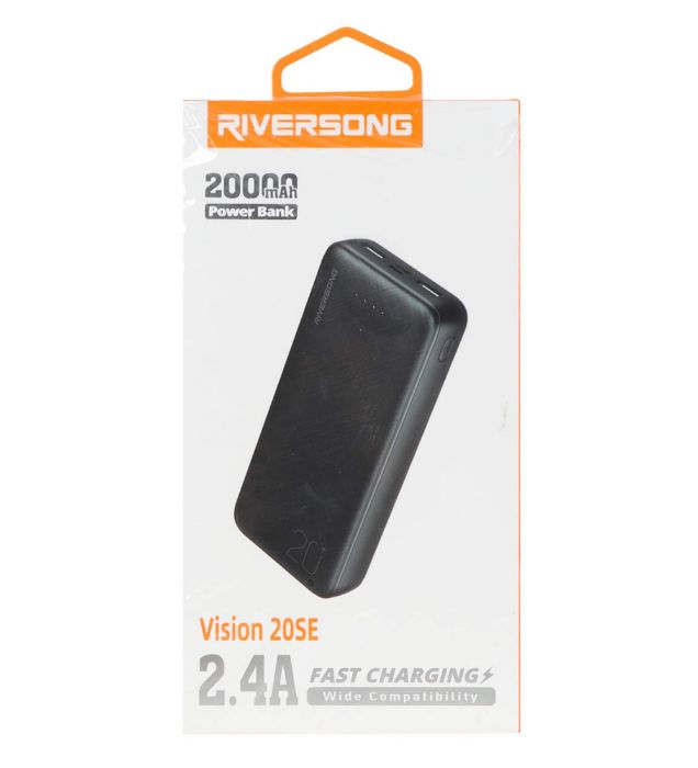 تصویر  پاوربانک 20W ریورسانگ مدل Vision 20SE PB80 ظرفیت 20000 میلی آمپر ساعت