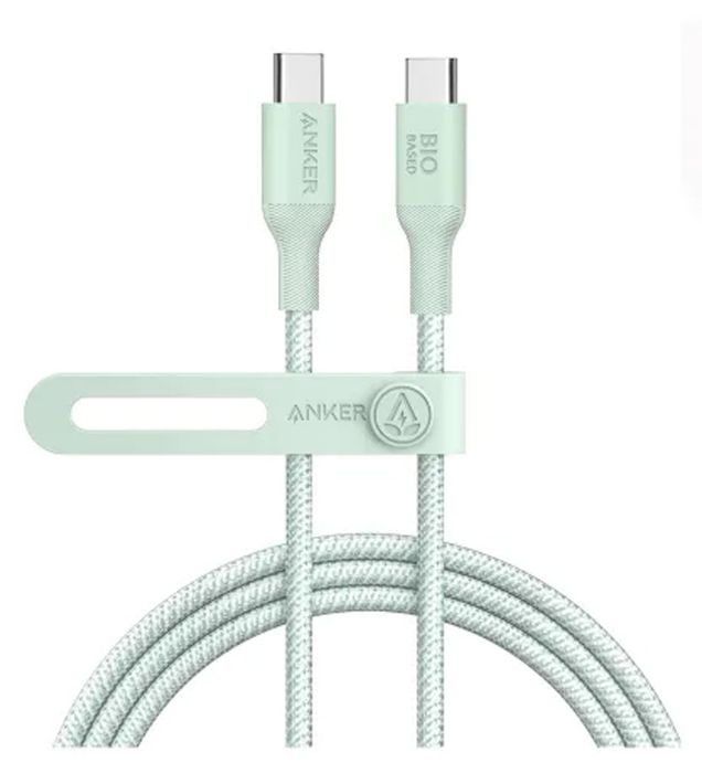 تصویر  کابل شارژ USB-C به USB-C انکر مدل A80F6 طول 1.8 متر
