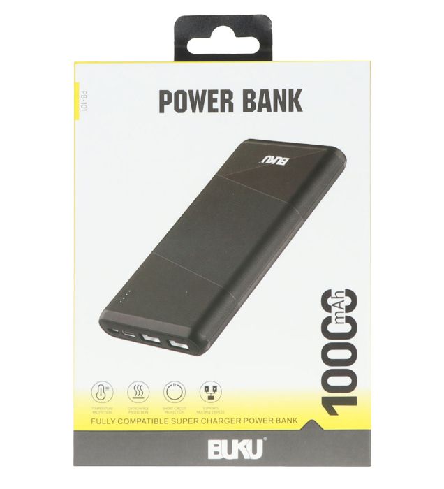 تصویر  پاوربانک 12W بوکو مدل PB-101 ظرفیت 10000 میلی آمپر ساعت