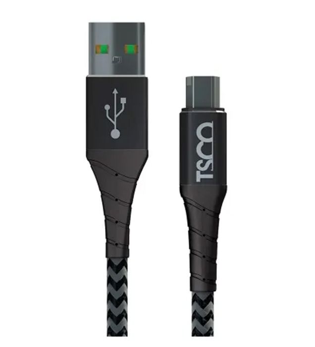 تصویر  کابل USB به MicroUSB تسکو مدل TCA 166N طول 1 متر