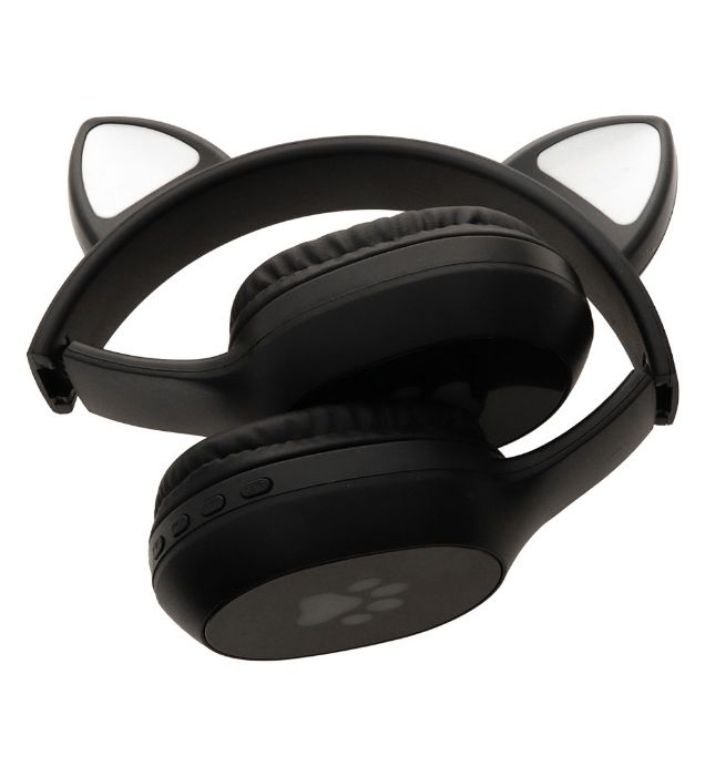 تصویر  هدفون فانتزی بی سیم Cat Ears مدل KT-48
