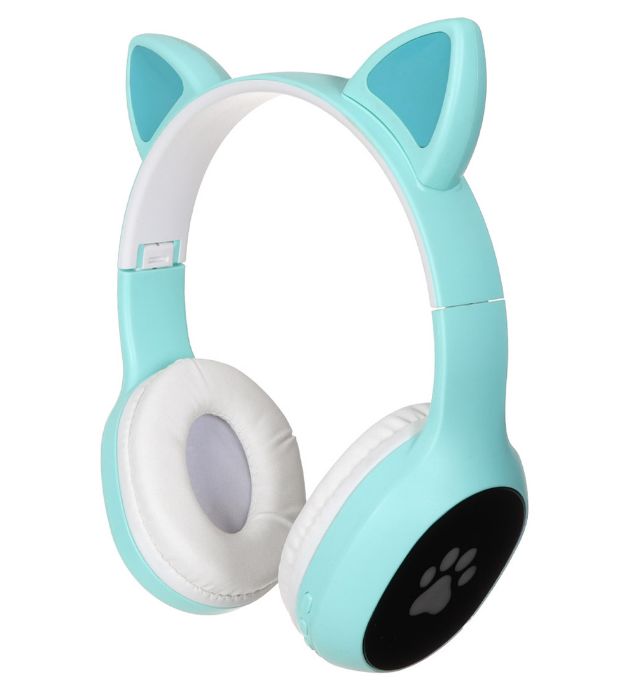تصویر  هدفون فانتزی بی سیم Cat Ears مدل KT-48