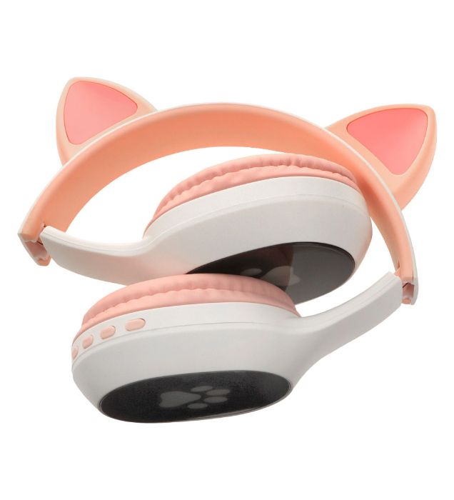 تصویر  هدفون فانتزی بی سیم Cat Ears مدل KT-48