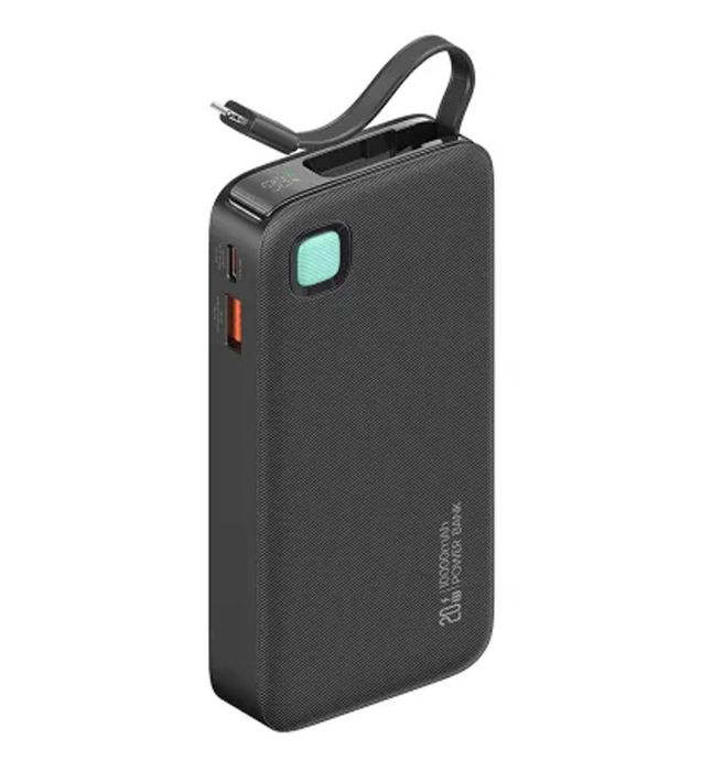 تصویر  پاوربانک 20W یوسامس مدل XY Series CD225 ظرفیت 10000 میلی آمپر ساعت