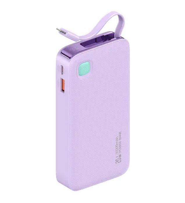 تصویر  پاوربانک 20W یوسامس مدل XY Series CD225 ظرفیت 10000 میلی آمپر ساعت