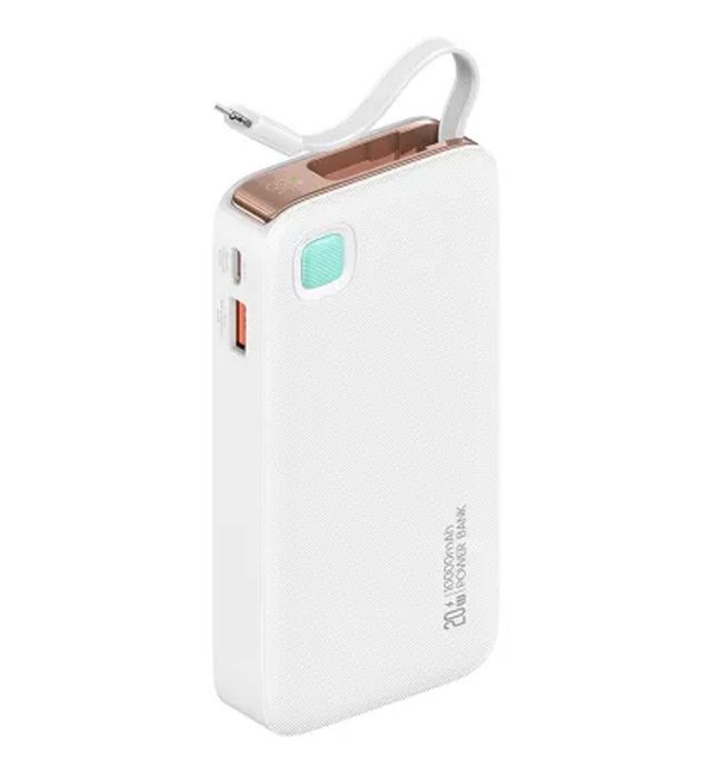 تصویر  پاوربانک 20W یوسامس مدل XY Series CD224 ظرفیت 10000 میلی آمپر ساعت