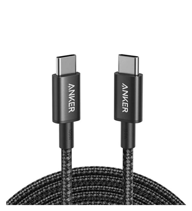 تصویر  کابل تبدیل USB-C به USB-C انکر مدل A8756 طول 1 متر