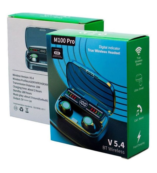 تصویر  هندزفری بلوتوثی مدل M100 PRO