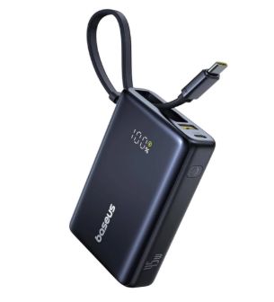 تصویر  پاوربانک 45W باسئوس مدل PicoGO PPPG-1W45C ظرفیت 10000 میلی آمپر ساعت