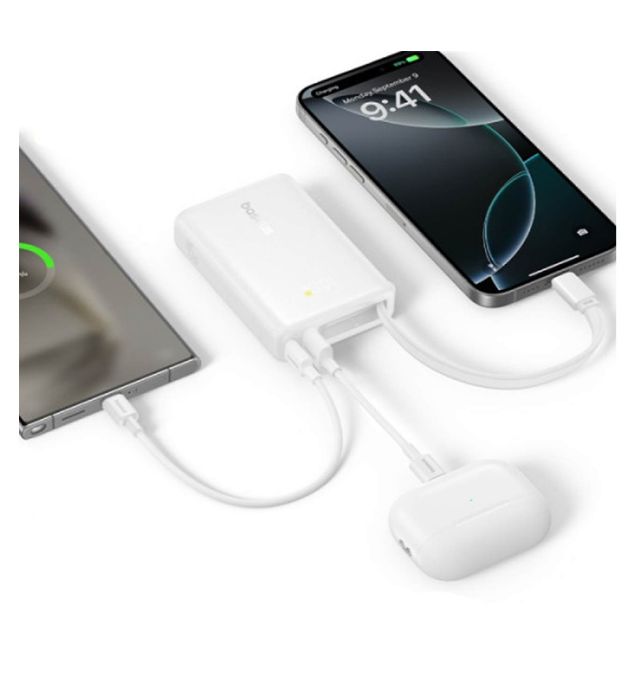 تصویر  پاوربانک 45W باسئوس مدل PicoGO PPPG-1W45C ظرفیت 10000 میلی آمپر ساعت