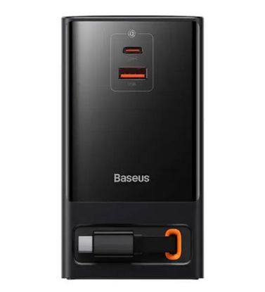 تصویر  شارژر رومیزی 65W باسئوس مدل Power Combo PSLR000301