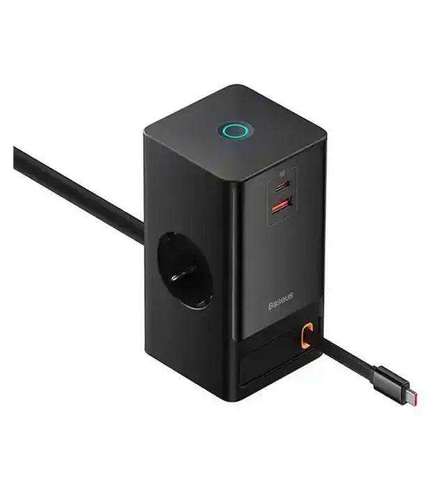 تصویر  شارژر رومیزی 65W باسئوس مدل Power Combo PSLR000301