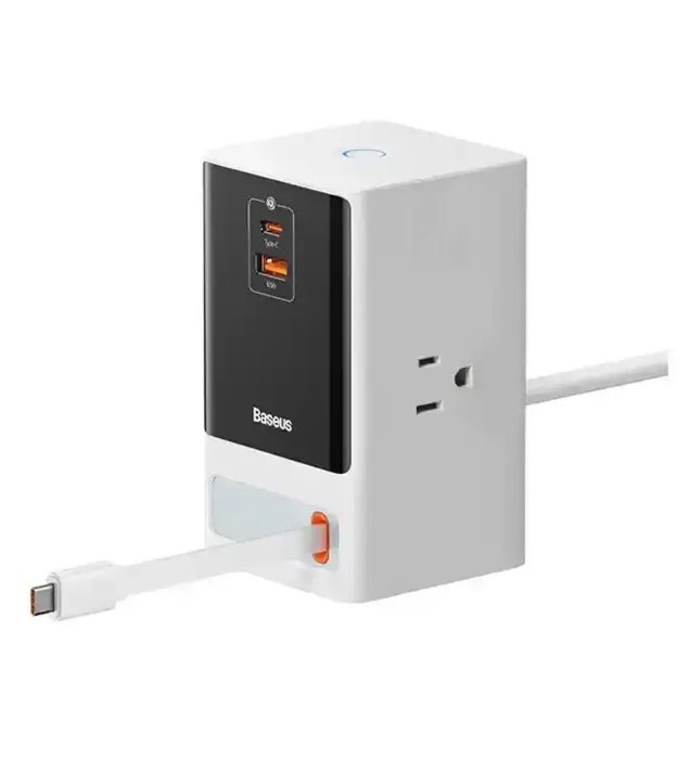 تصویر  شارژر رومیزی 65W باسئوس مدل Power Combo PSLR000301
