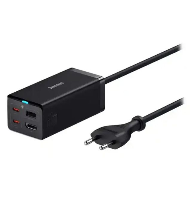 تصویر  شارژر رومیزی 67W باسئوس مدل GaN5 Pro 1U+2C+ HDMI