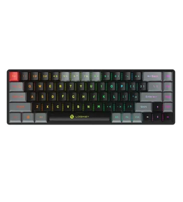 تصویر  کیبورد بی سیم گیمینگ لا جی کی مدل K410