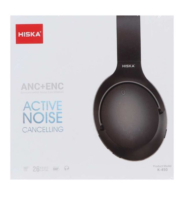 تصویر  هدفون بی‌ سیم هیسکا مدل K-450 ANC+ENC