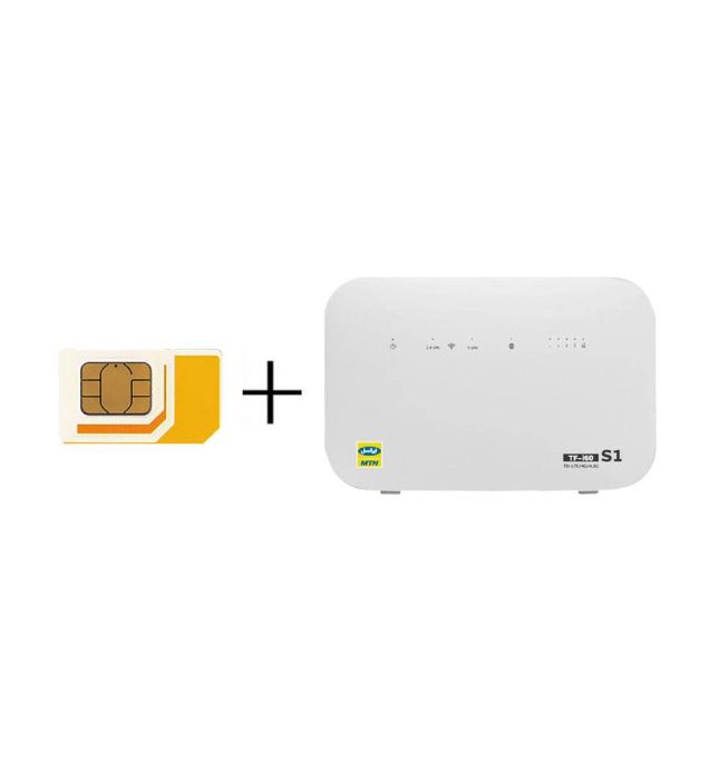 تصویر  مودم ایرانسل TF-i60 TD-LTE مدل S1 + سیم کارت و 50 گیگابایت اینترنت