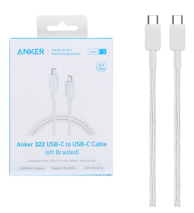 تصویر  کابل 1.8 متری انکر مدل Anker 322 A81F6