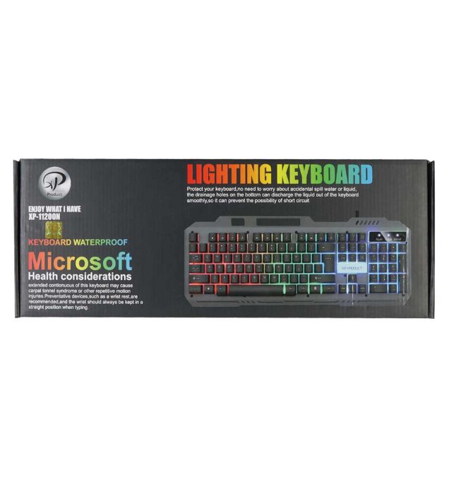 تصویر  کیبورد باسیم ایکس پی پروداکت مدل XP-11200N