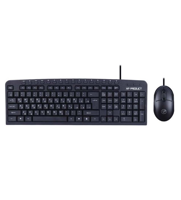 تصویر  کیبورد و ماوس با سیم ایکس پی پروداکت مدل XP-11600N