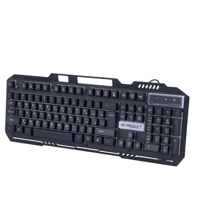 تصویر  کیبورد و ماوس با سیم گیمینگ ایکس پی پروداکت مدل XP-11400N