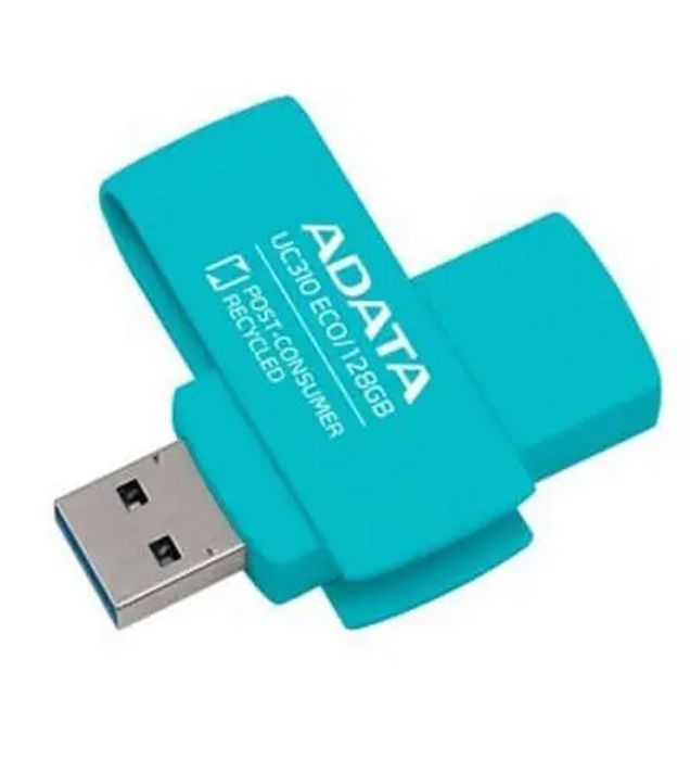 تصویر  فلش مموری ای دیتا مدل UC310 ECO ظرفیت 128 گیگابایت