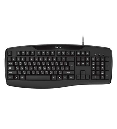 تصویر  کیبورد باسیم تسکو مدل TK 8043