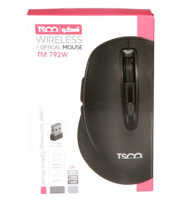 تصویر  ماوس بی سیم تسکو مدل TM 792W