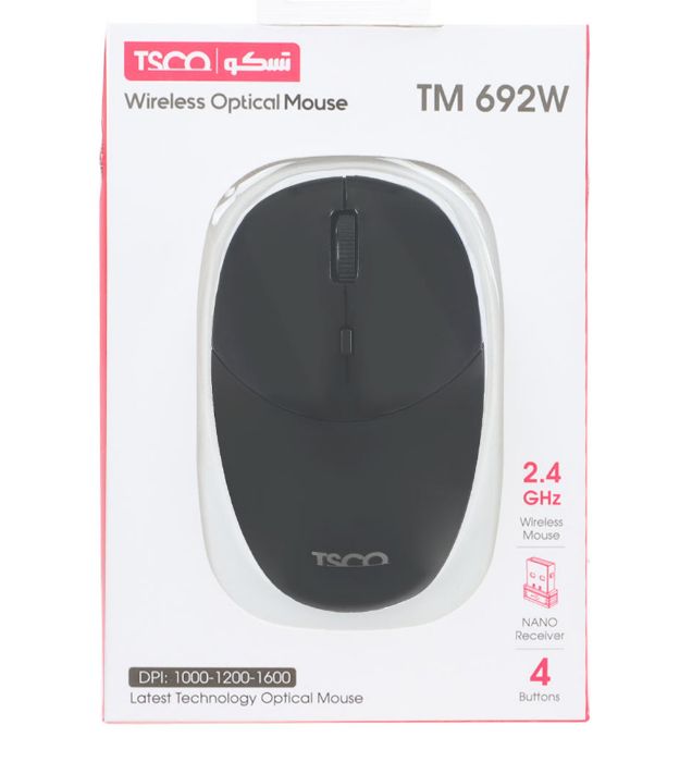 تصویر  ماوس بی سیم تسکو مدل TM 692W