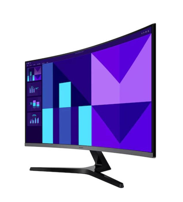 تصویر  مانیتور خمیده سامسونگ مدل Essential S3 LS32D392GA سایز 32 اینچ