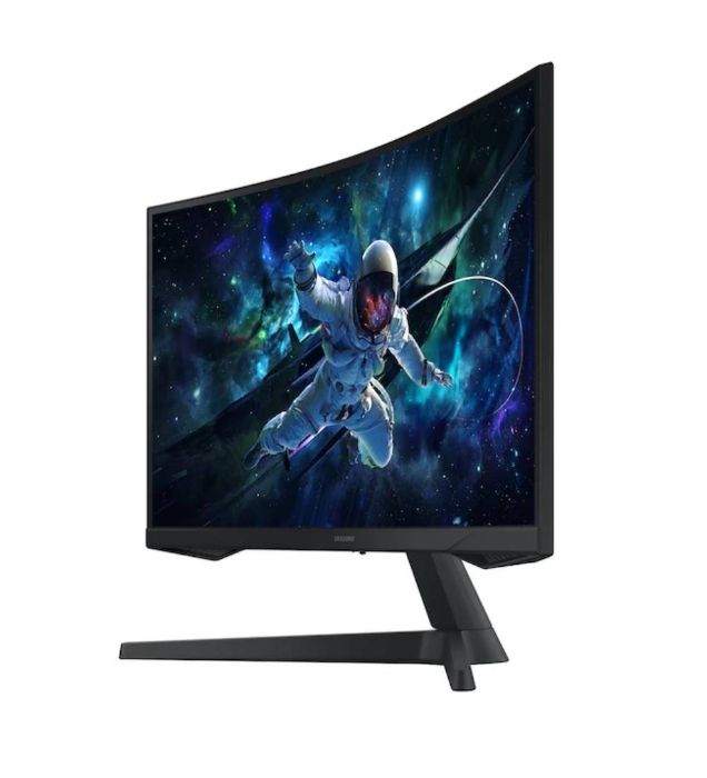 تصویر  مانیتور خمیده گیمینگ سامسونگ مدل Odyssey G5 G55C LS32CG552 سایز 32 اینچ