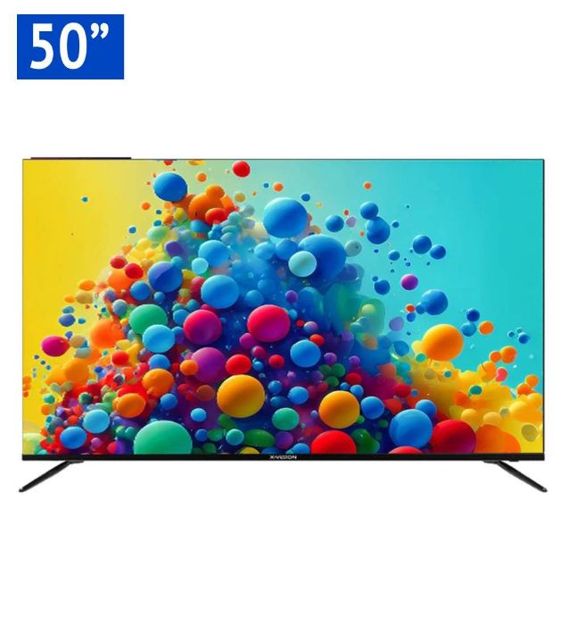 تصویر  تلویزیون 50 اینچ ال ای دی هوشمند ایکس ویژن مدل 50XCU785