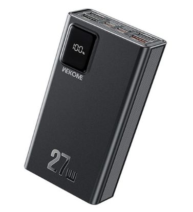 تصویر  پاوربانک 27W وکوم مدل WP-93 27W Super fast ظرفیت 20000 میلی آمپر ساعت