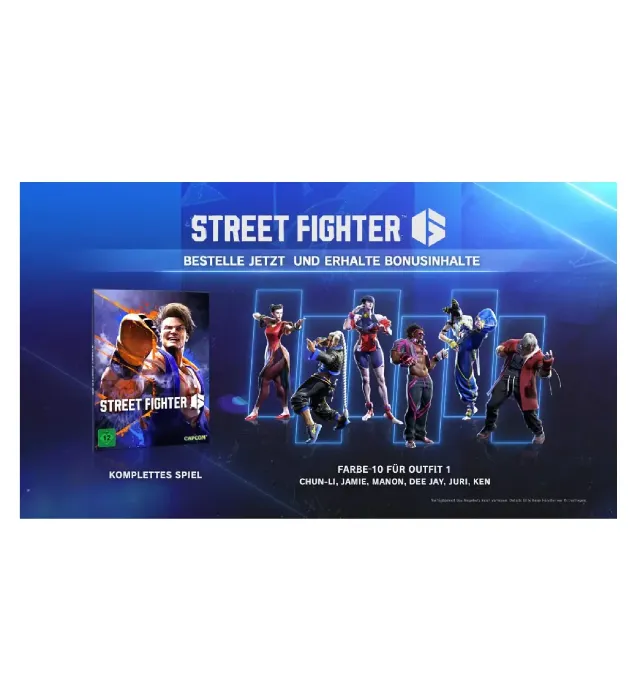 تصویر  بازی Collector Street Fighter 6 مخصوص کنسول بازی پلی استیشن 5