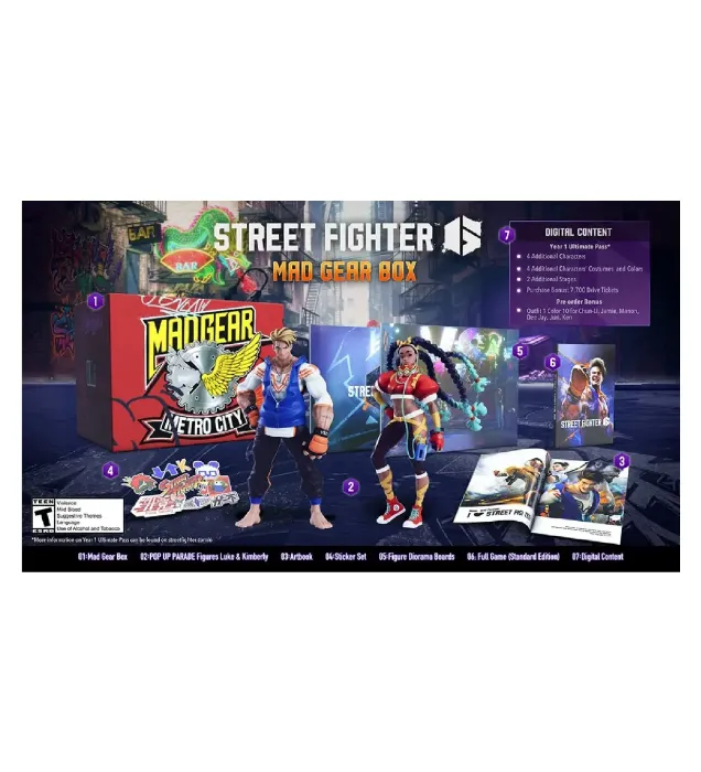تصویر  بازی Collector Street Fighter 6 مخصوص کنسول بازی پلی استیشن 5